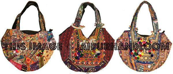 Christmas Gifts - 3pc Gypsy Bag, Tribal Bag Ethnic Boho, Banjara Bag,Purse, Antique Bags-Jaipur Handloom