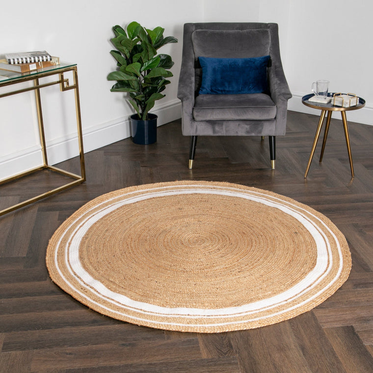 Circular Rugs | Jute Round rugs |  Jaipur Handloom