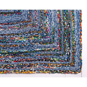 Cotton Chindi Area Rug Runner 5'X7', Soft Reversible Rug Carpet