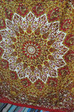 Cute indian tapestry colorful dorm tapestry twin mandala bedding on sale-Jaipur Handloom