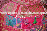Dandenong Pouffe - 22X12 inches-Jaipur Handloom