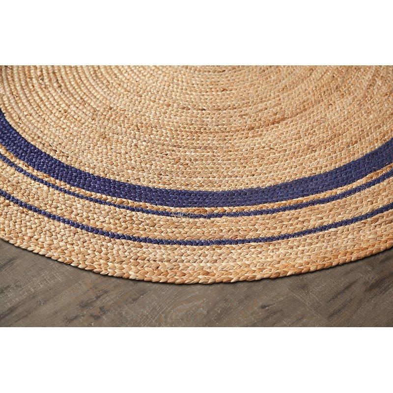 Hand Braided Jute Indoor Outdoor Rugs 8 ft Round | Jaipur Handloom