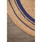 hand woven jute door mats 2 feet round | Jaipur Handloom