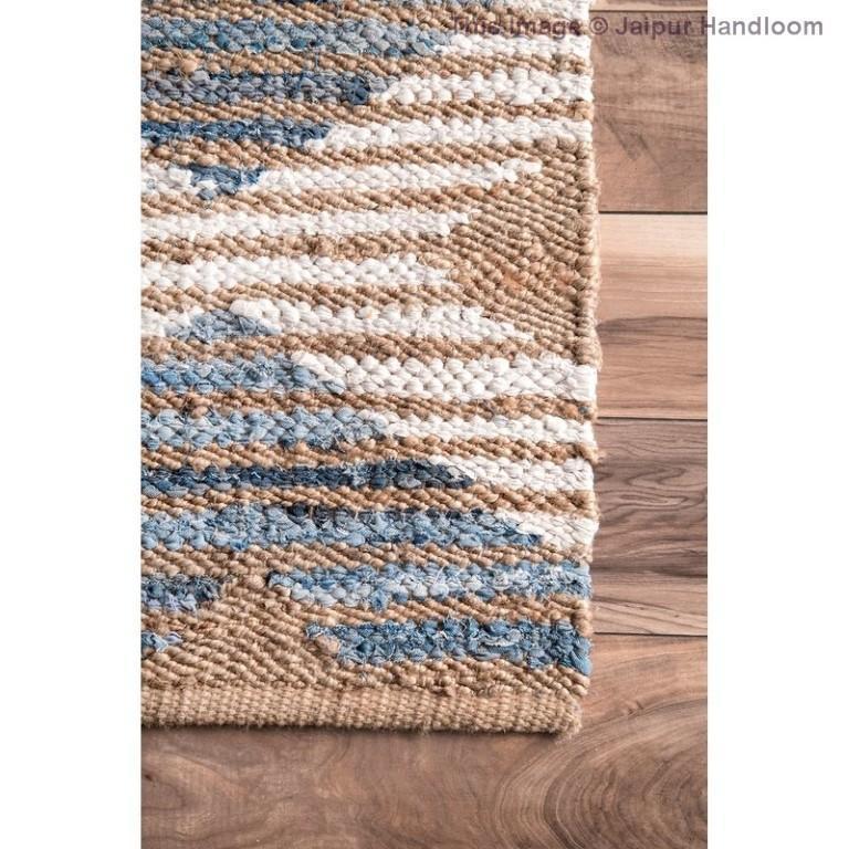 Hand Woven Jute Rug, Hallway Runner | Jaipur Handloom