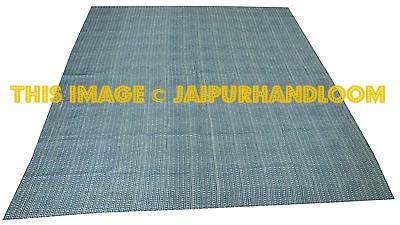 Diamond Hand Block Kantha Quilt Cotton Indian Kantha Blanket