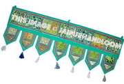 Door Valance topper window hanging toran pelmets-Jaipur Handloom