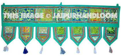 Door Valance topper window hanging toran pelmets-Jaipur Handloom