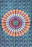 psychedelic trippy tapestry cheap dorm wall hanging twin dorm bedding-Jaipur Handloom