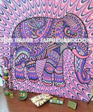Dorm room bedding - elephant tapestries for dorm room wall decor-Jaipur Handloom