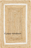 Eco Friendly Natural Jute Door Mats | Organic Hand Braided Bathroom Rugs - 2 x 3 ft-Jaipur Handloom