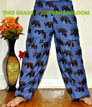 Elephant harem pants burning man style clothing-Jaipur Handloom