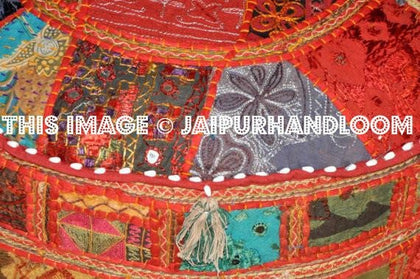 Embroidered Ottoman-Jaipur Handloom