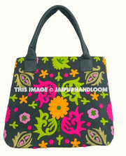 Embroidered Suzani Bag Indian Tote, Ethnic Bag, Tote Bag-Jaipur Handloom