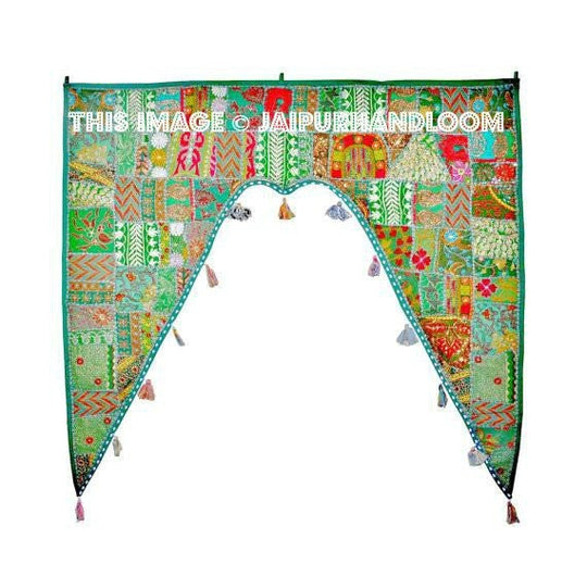 Ethnic India Door Hanging Door Valance-Jaipur Handloom