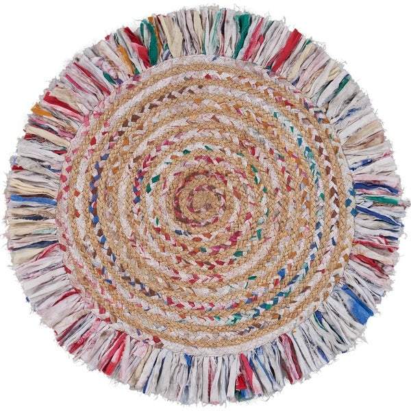 Extra Large 6 X 6 Round Area Rugs for Living Room & Bedroom