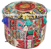 Fairfield Pouffe - 18X13 inches-Jaipur Handloom
