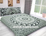 Flora Mandala Duvet Cover-Jaipur Handloom