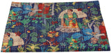 Frida Kahlo Twin Kantha Blanket Sofa Throw