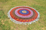 Gayathri Round Beach Towel-Jaipur Handloom