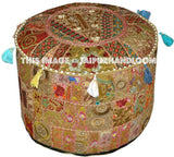 Geelong Ottomans & Poufs - 22X12 inches-Jaipur Handloom