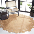 Get Bohemian Jute Round Rug