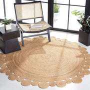 Get Bohemian Jute Round Rug