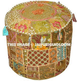 Goulburn Pouffe - 18X13 inches-Jaipur Handloom