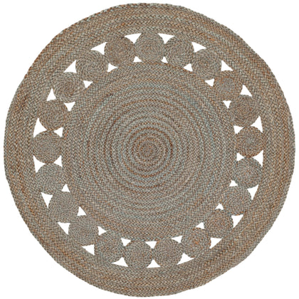 Natural Jute Round Patio Area Rug Mats
