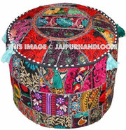 Griffith Poufs - 18X13 inches-Jaipur Handloom
