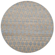 Braided Denim Floor Carpet Round Rugs | Jaipur Handloom