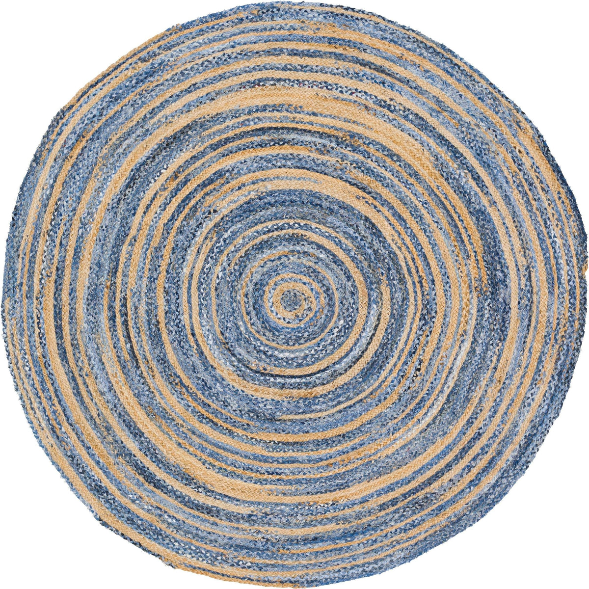 Antique Office Area Carpet Round Rug | Jaipur Handloom