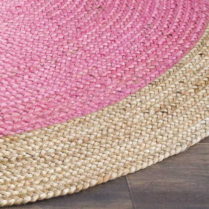 Accent Area Carpet Round Rug 5 X 5 feet | Jaipur Handloom