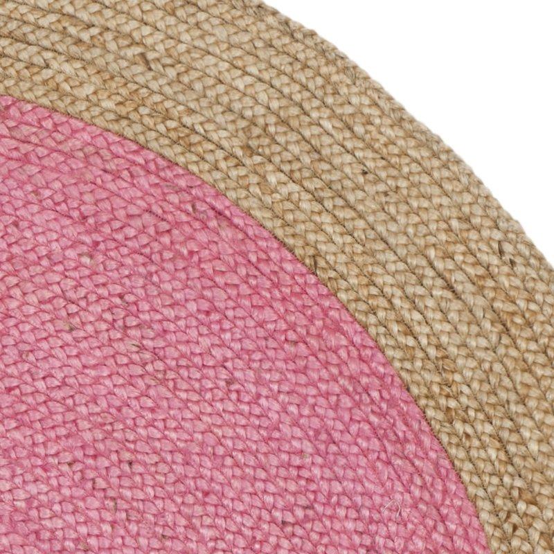 hand woven accent round rug for bedroom | Jaipur Handloom