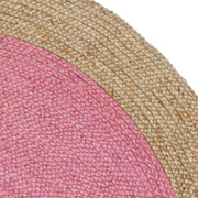 hand woven accent round rug for bedroom | Jaipur Handloom
