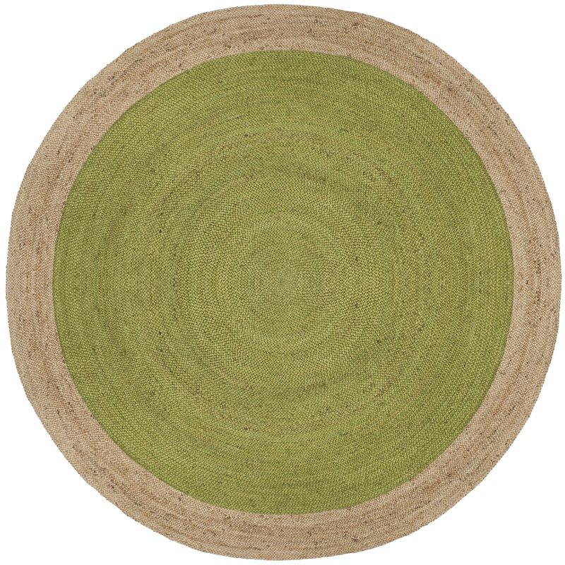 Bohemian Hand-Knotted Jute Round Rugs for Bedroom | Jaipur Handloom