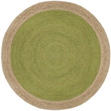 Bohemian Hand-Knotted Jute Round Rugs for Bedroom | Jaipur Handloom