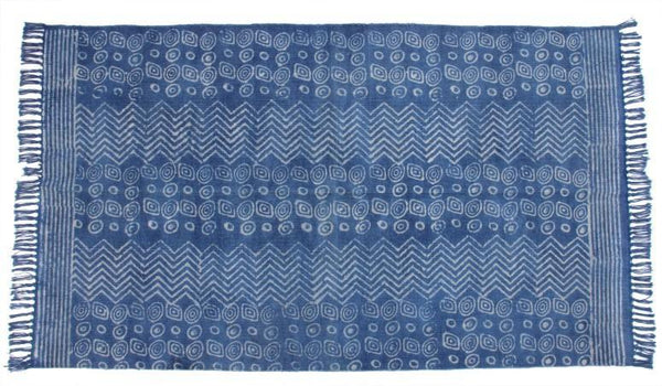 Hand Woven Shag Rugs Accent Area Carpet Rugs Bedroom Floor Mat Boho Table Runner-Jaipur Handloom