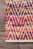 Indian Braided Door Mats | Colorful Braided Chindi Rugs | Bathroom Rugs - 2 x 3 ft-Jaipur Handloom