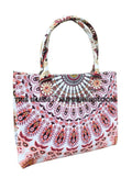 Harbour Mandala Bag Women's Handbag Tote Bag-Jaipur Handloom