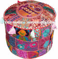Hawkesbury Pouffe - 18X13 inches-Jaipur Handloom