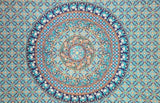 Hippie Mandala Tapestries Trippy dorm tapestry twin cotton bedspread-Jaipur Handloom