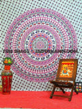 Hippie Mandala Wall hanging Elephant Tapestries