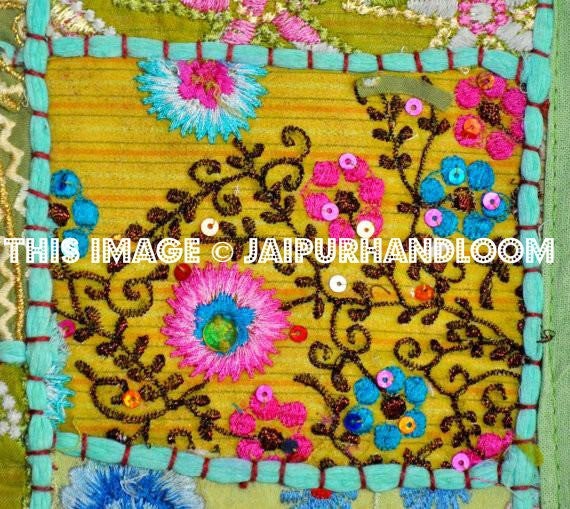 Hippie Patchwork Valances indian doorway hangings-Jaipur Handloom
