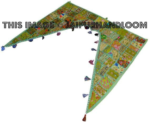 Hippie Patchwork Valances indian doorway hangings-Jaipur Handloom