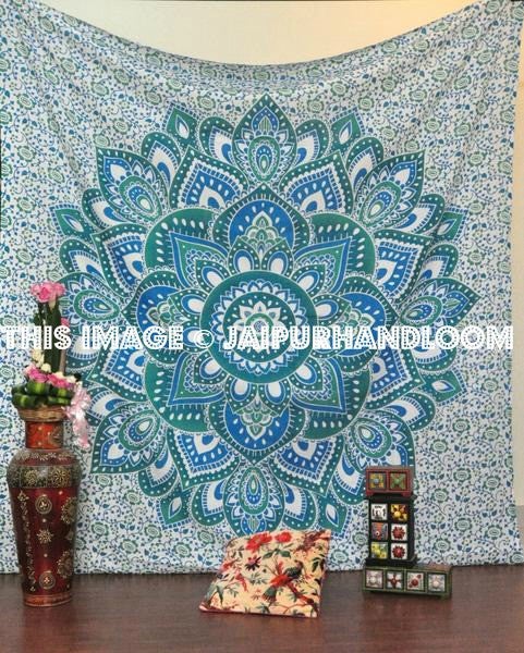 Hippy Tapestry - Hippy Wall hanging dorm room psychedelic tapestry-Jaipur Handloom