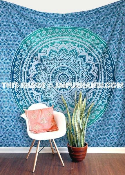 Indian Bedspread Magical Thinking Tapestry Wall Decor-Jaipur Handloom