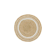 Jaipur handloom - Indian Jute Round Rug Circle Rugs White round rug for Living Room CarpetJaipur handloom - Indian Jute Round Rug Circle Rugs White round rug for Living Room Carpet