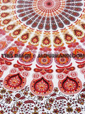 Indian Mandala Bed cover Coverlet Cotton Beach Blanket Throw-Jaipur Handloom