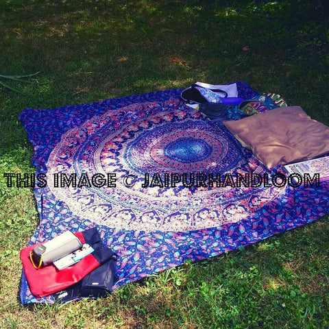 Indian Mandala Bedding Bedspread-Jaipur Handloom