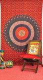 Indian Mandala Tapestry Twin Dorm Room Tapestry Wall Decor Art-Jaipur Handloom